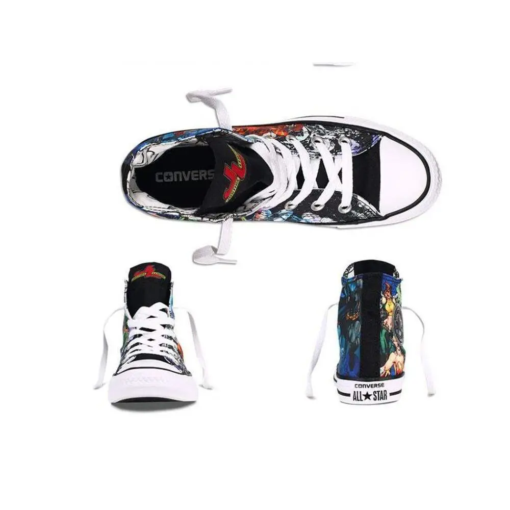 Converse shoes - Converse Chuck Taylor All Star Hi - 150443C - Black/Blue/Green 7