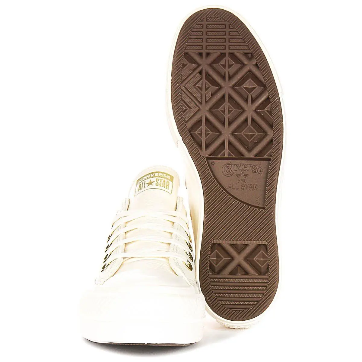 Converse shoes - Cream 3