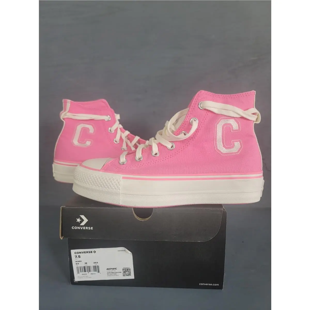 Converse shoes - Converse Chuck Taylor - Chuck Taylor - A07141C - Oops Pink/Oops Pink 10