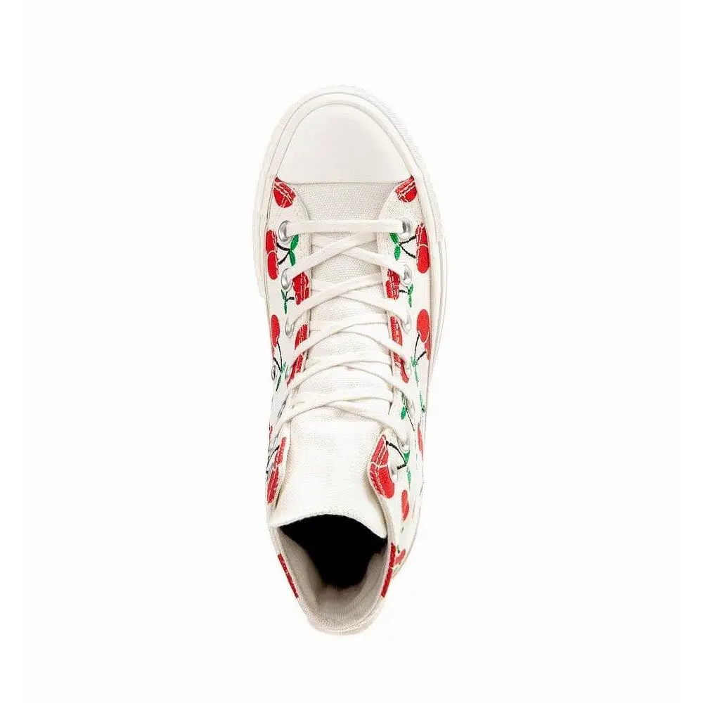 Converse shoes - Converse Chuck Taylor All Star Lift - A08096C - White Red, Manufacturer: Egret/Red/Green 0