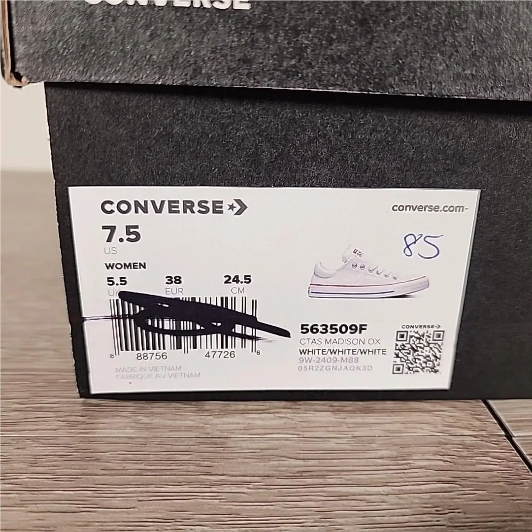 Converse shoes - Converse Chuck Taylor All Star Madison OX - 563509F - White, Manufacturer: White 0