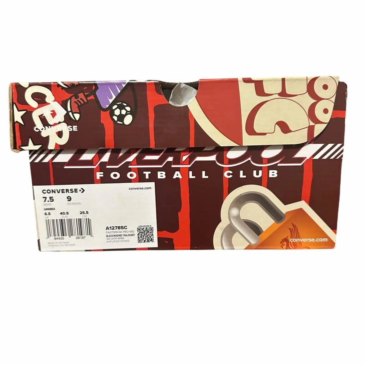 Converse shoes - Liverpool FC - Liverpool - A12785C - Black (UPC: 194435281971) 7