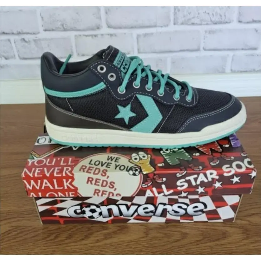 ⭐converse x Liverpool FC Fastbreak Pro Mid 7.5 Mens Shoes Sneakers Black A12785C by Converse