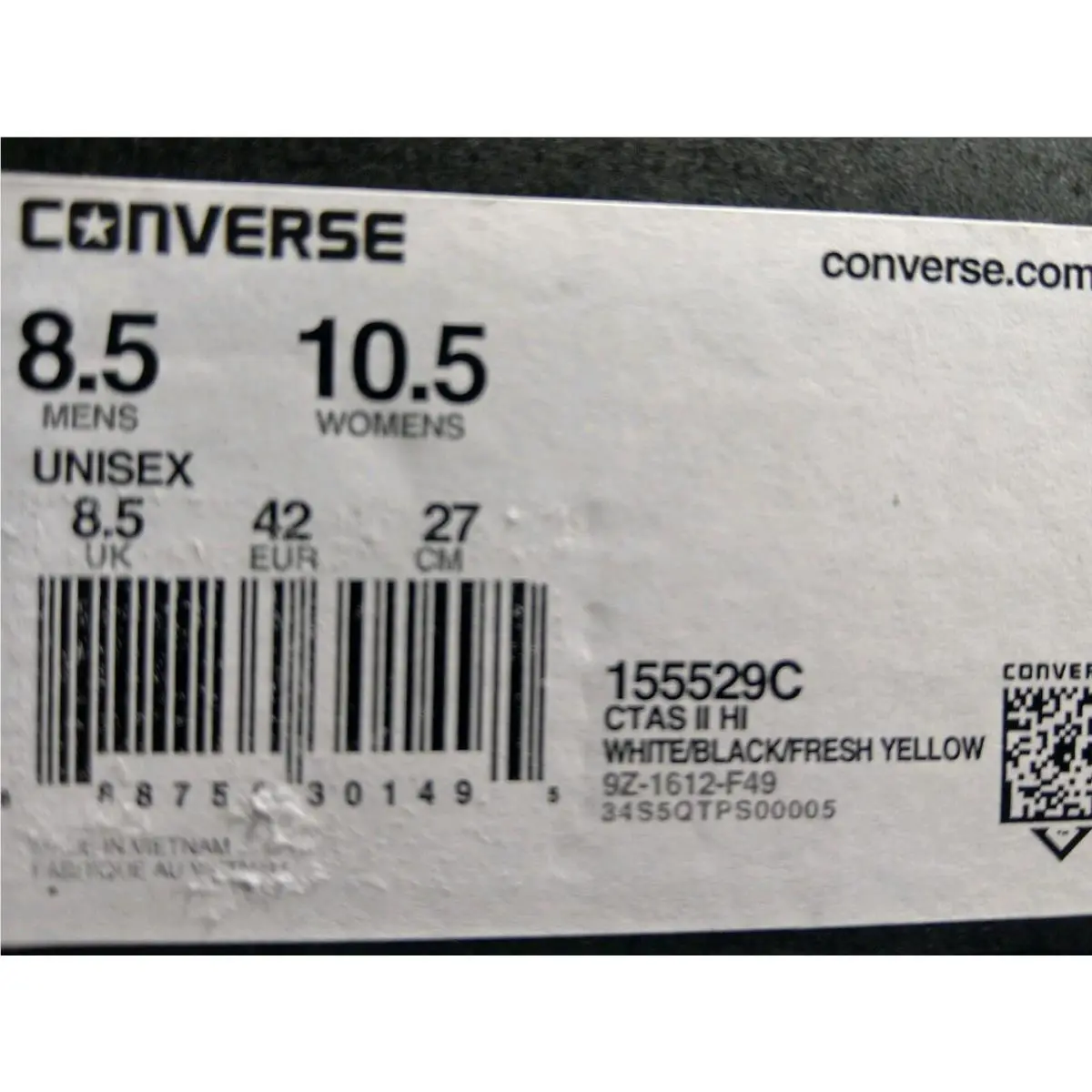 Converse shoes - Converse Chuck Taylor All-Star 2 - 155529c - White 5