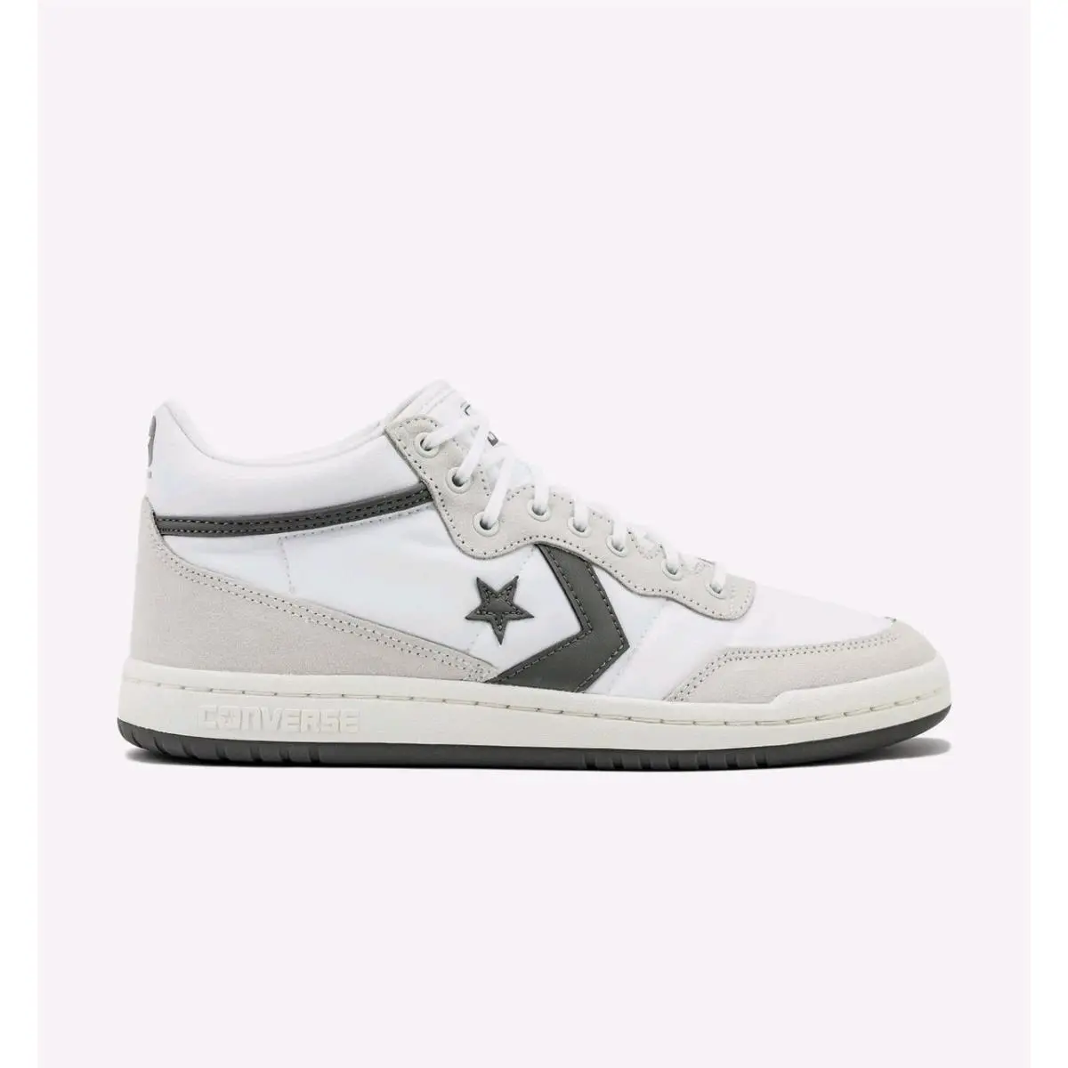 Converse Fastbreak Pro Mid Top White Vaporous Grey Men`s Size 13 A08855c