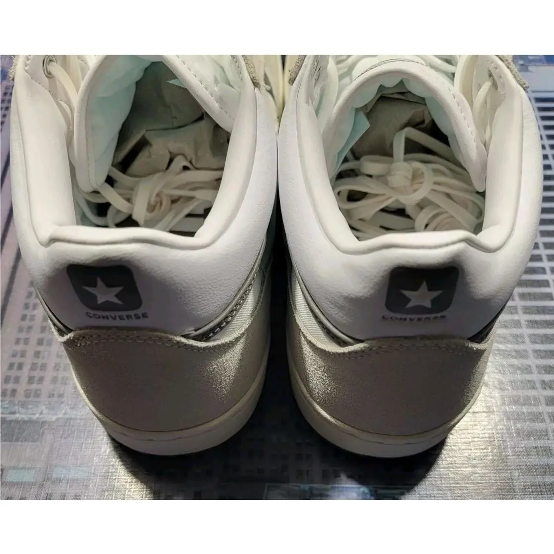 Converse shoes - Converse Fastbreak Pro Mid - Fastbreak Pro Mid - A08855c - White 4