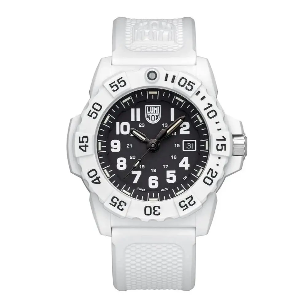 XS.3507.WB Military Navy Seal 3500 Series Dive Swiss Made Watch 45mm by Luminox