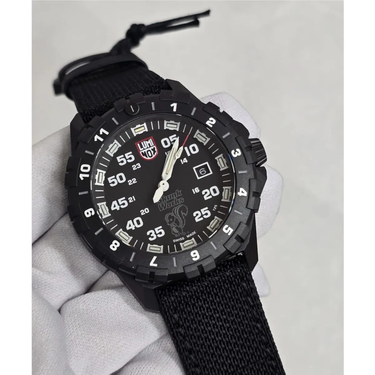 Luminox F-117 `nighthawk x Skunk Works` 6440 Heritage 44mm Pilot Watch XA.6442.H