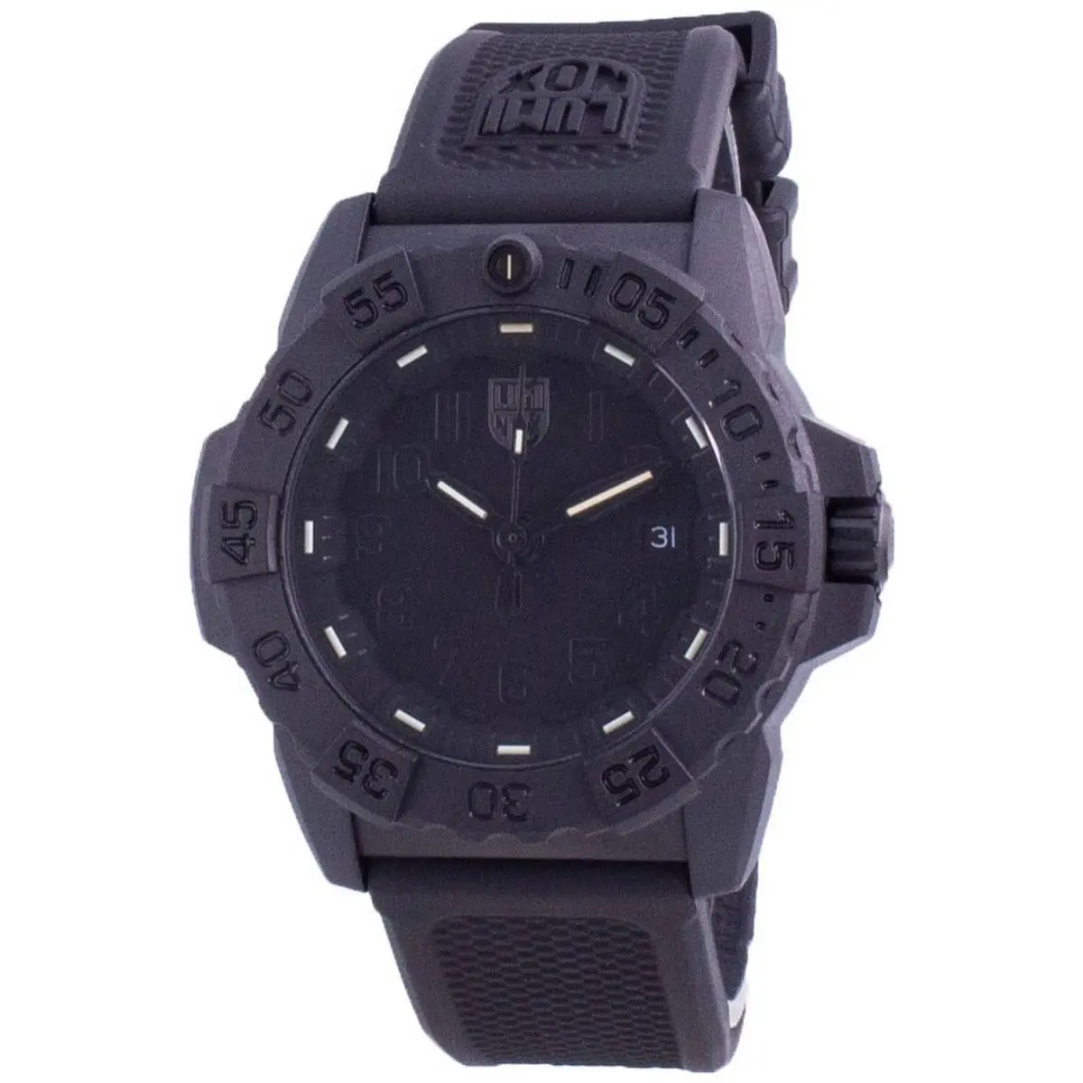 Luminox Navy Seal Diver`s Quartz Black Dial XS.3501.BO.F 200M Men`s Watch