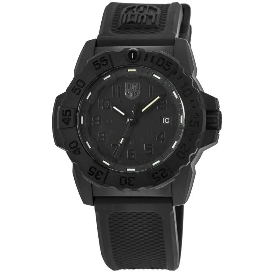 Luminox Navy Seal Black Dial Rubber Strap Men`s Watch XS.3501.BO.F