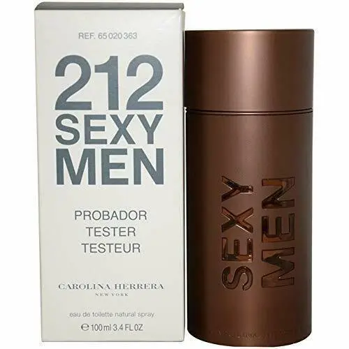 Carolina Herrera 212 Sexy Men`s 3.4-ounce Eau de Toilette Spray Tester