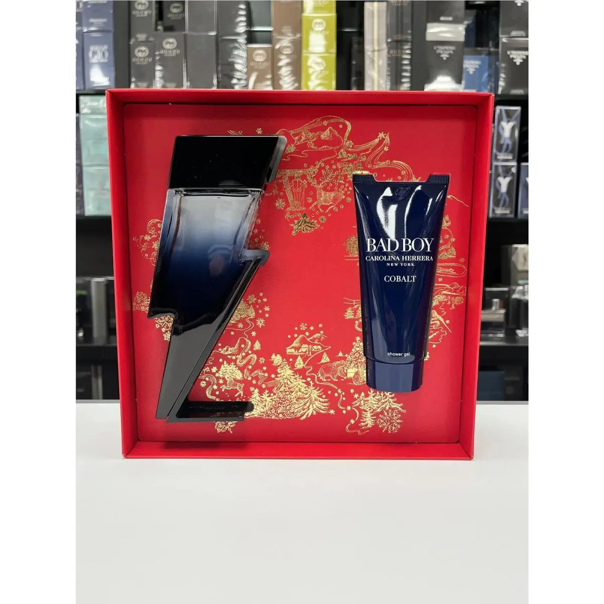 Carolina Herrera Bad Boy Cobalt 2 Piece Set Eau de Parfum For Men