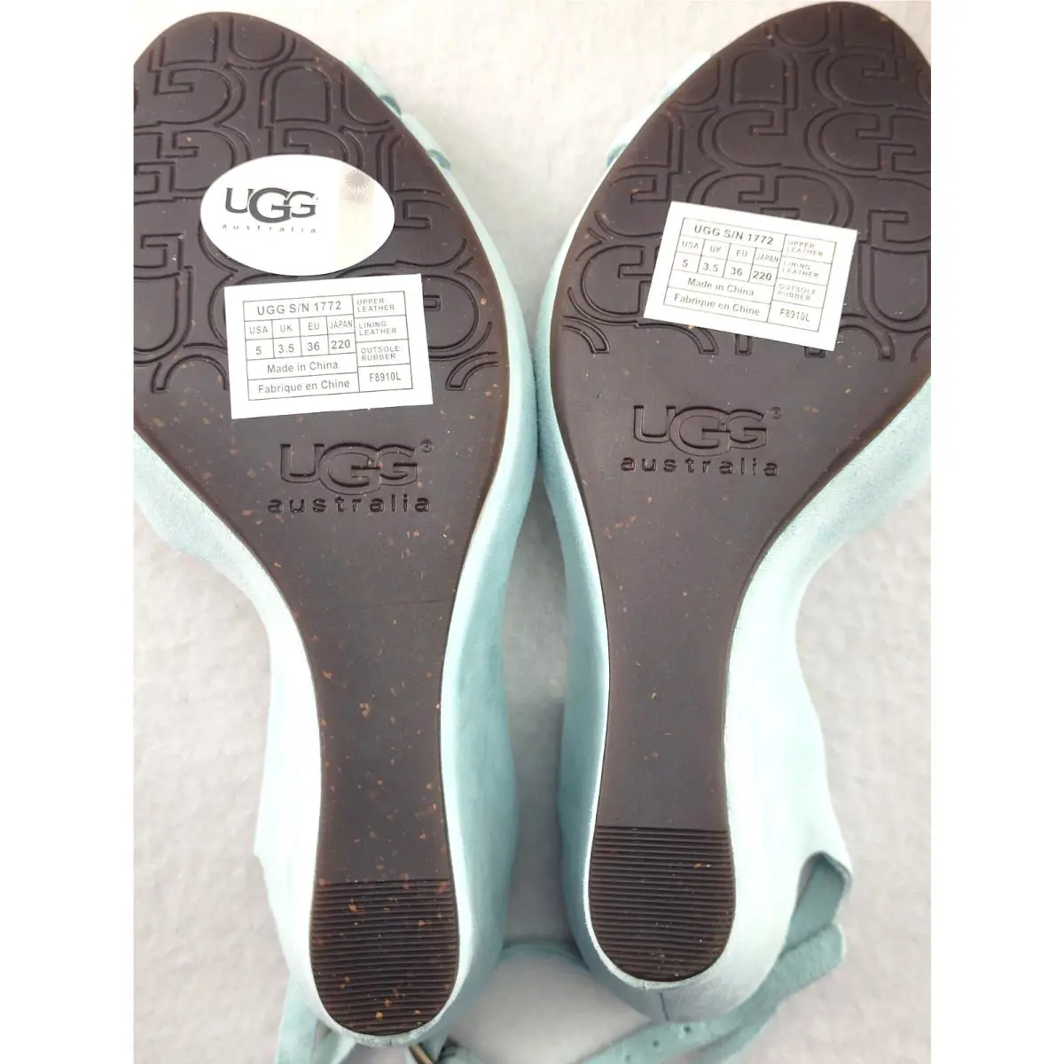 UGG shoes - W Violet 1772 w/ BAQ - 1772 - Blue (UPC: 737872250201) 4