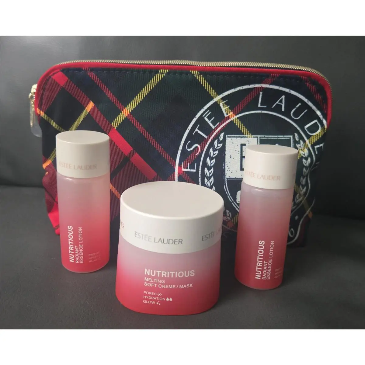Estee Lauder Nutritious Melting Soft Creme Radiant Essence Lotion Moisturizer