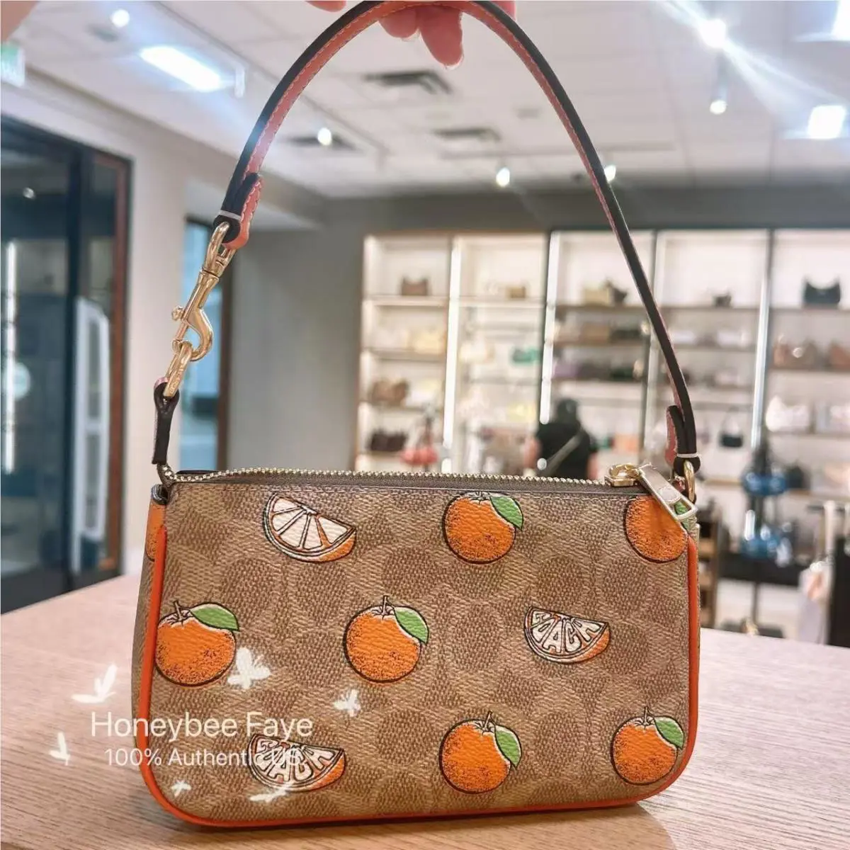 Coach  bag  - Coach Nolita 19 - Nolita - CAL25 Strawberry - Exterior: Multicolor