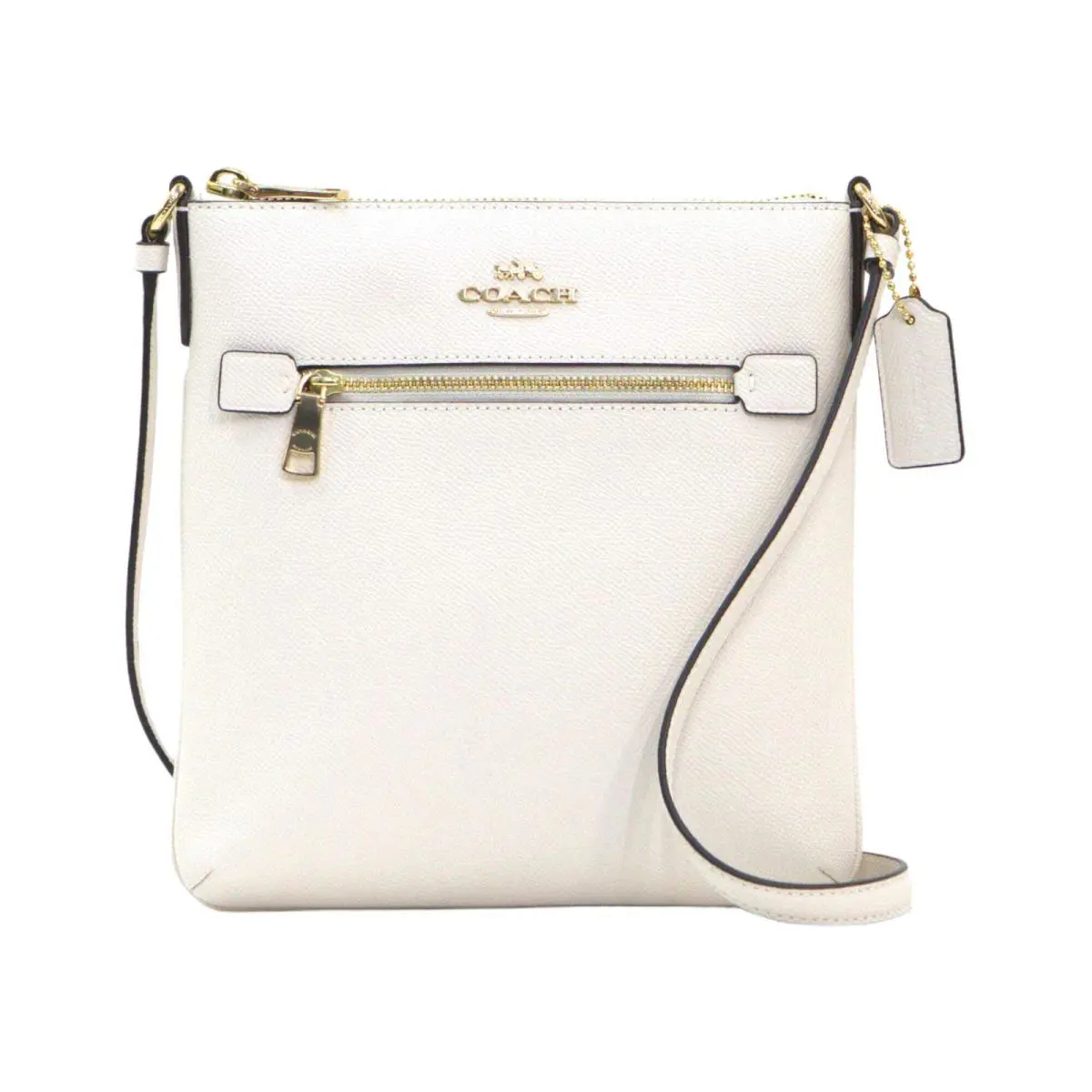 Mini Rowan Crossbody File Bag - Chalk by Coach