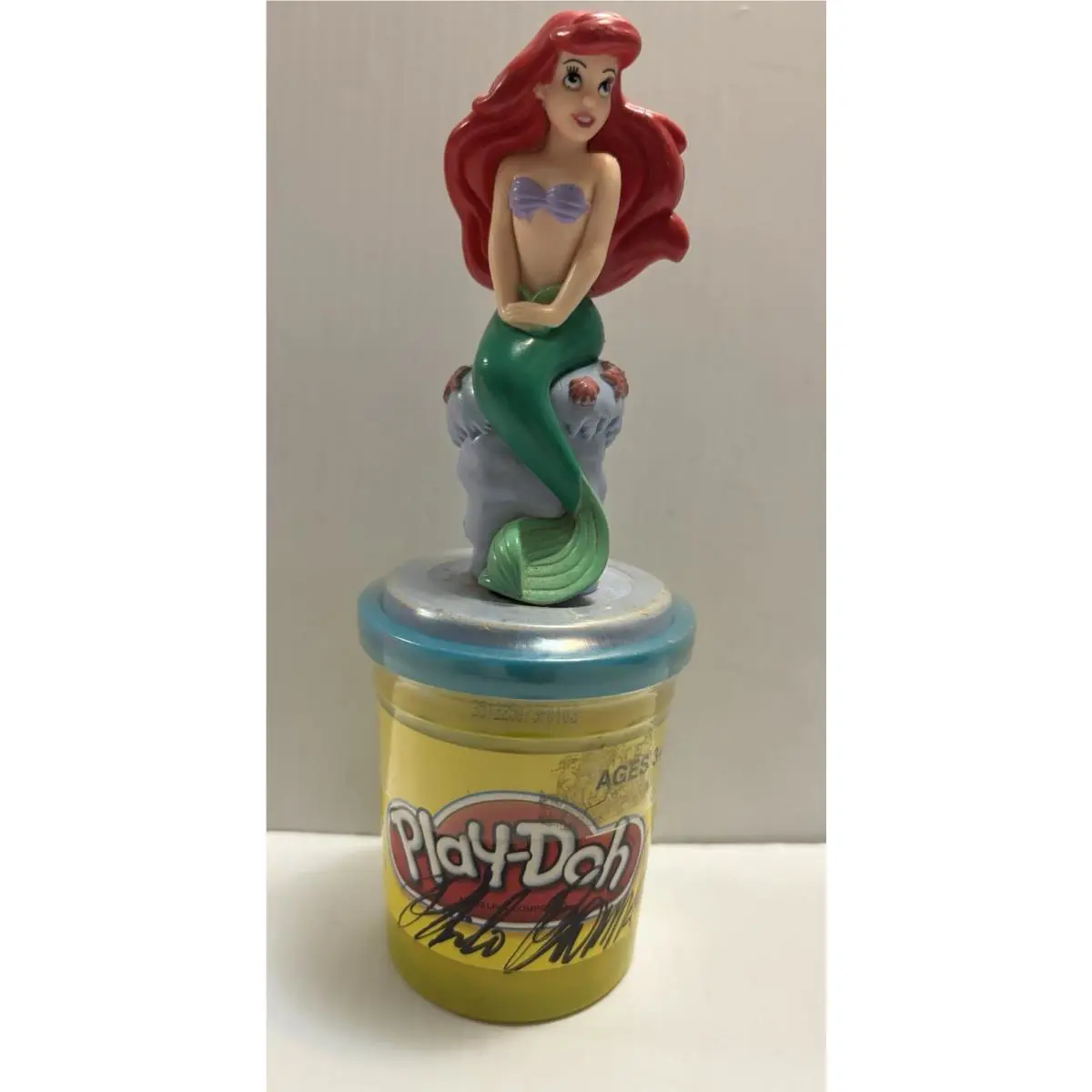 Autographed Disney Princess Ariel The Little Mermaid Play Doh Stamper Rare