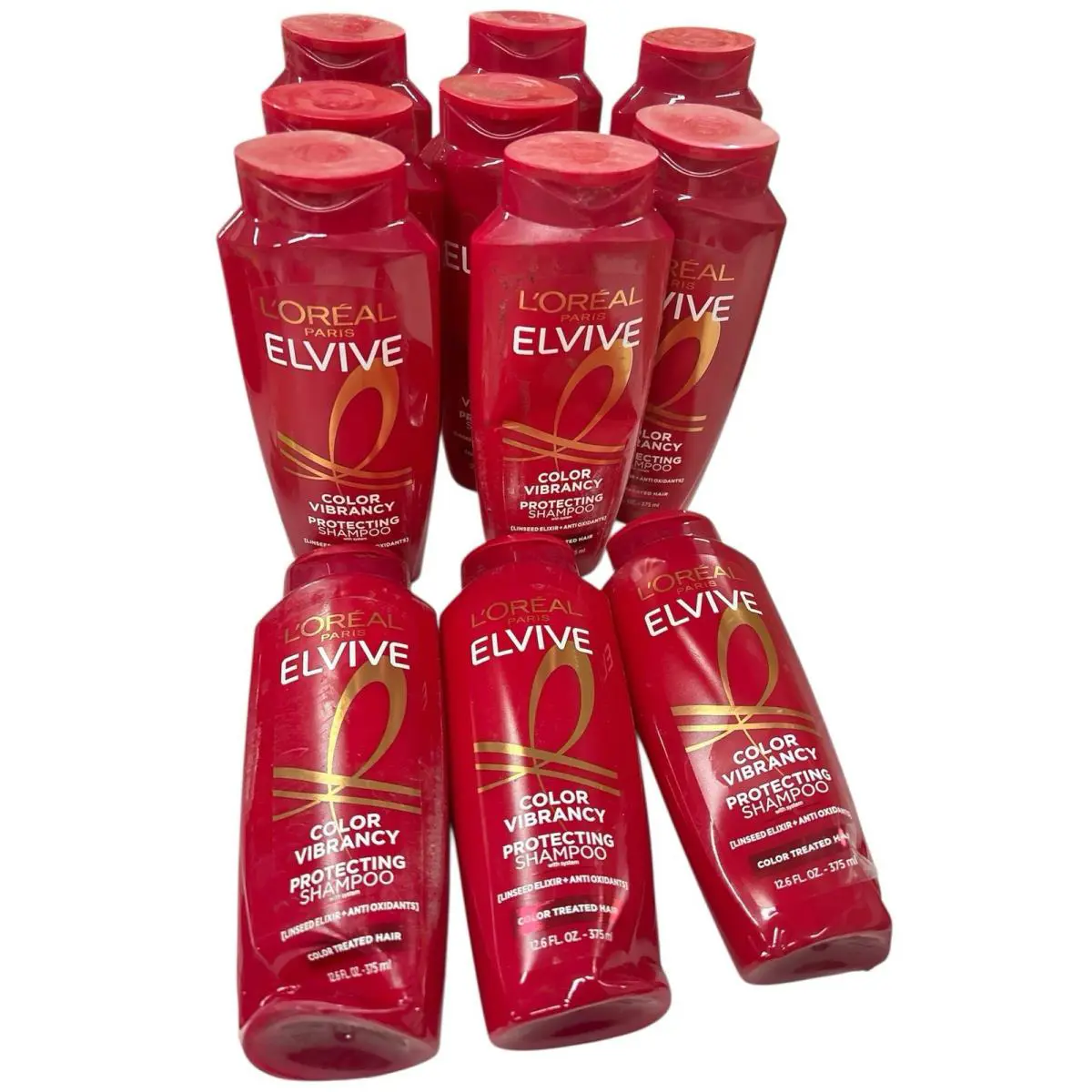 11 Pack L`oreal Paris Elvive Color Vibrancy Protecting Shampoo 12.6 oz Bottles
