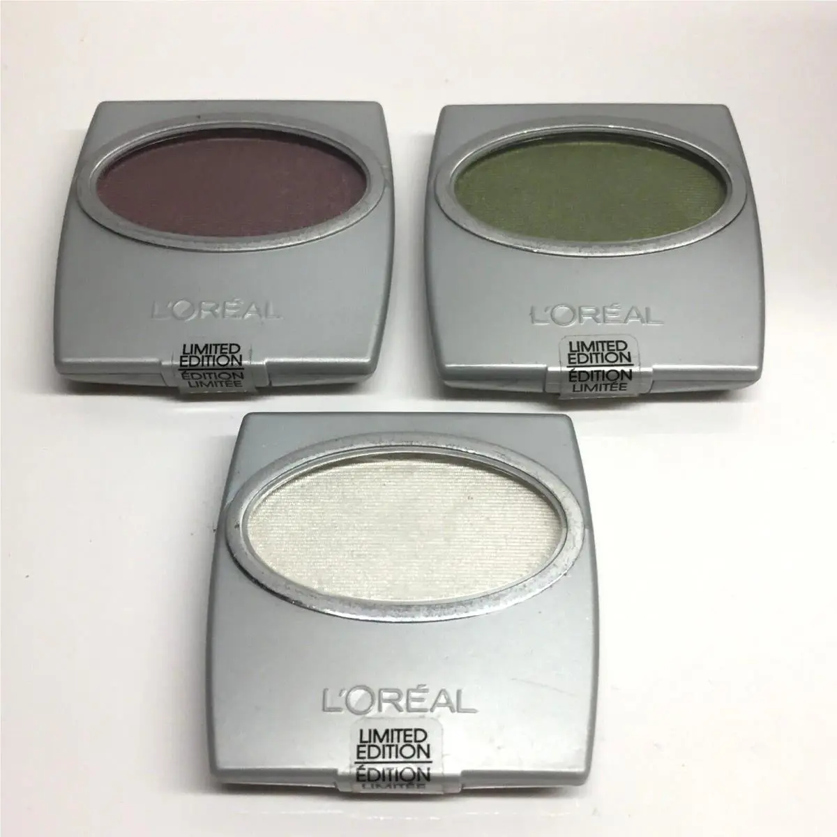 3 L`oreal Wear Infinite Eyeshadow Amethyst Jade Pearl- Limited Edition
