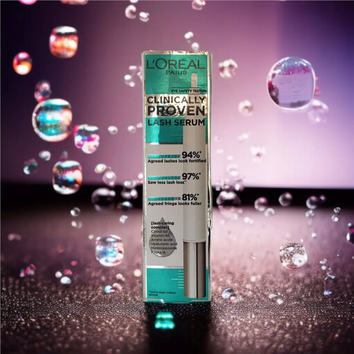 L`oreal Paris Clinically Proven Lash Serum For Stronger Thicker-looking Lashes