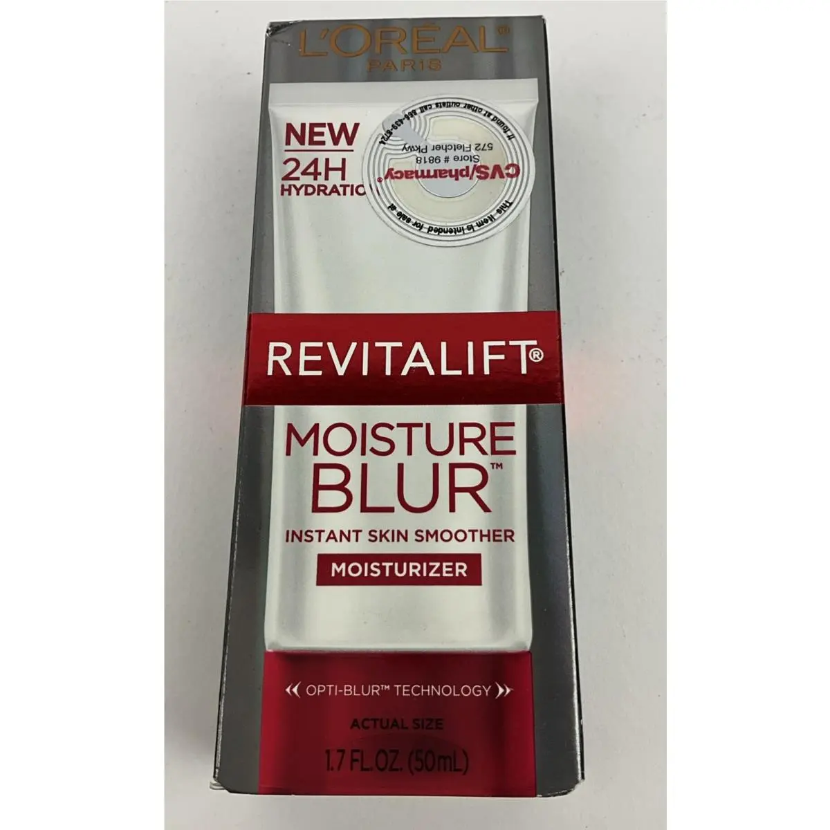 Loreal Revitalift Miracle Moisture Blur Instant Skin Smoother 24 Hr 1.7oz