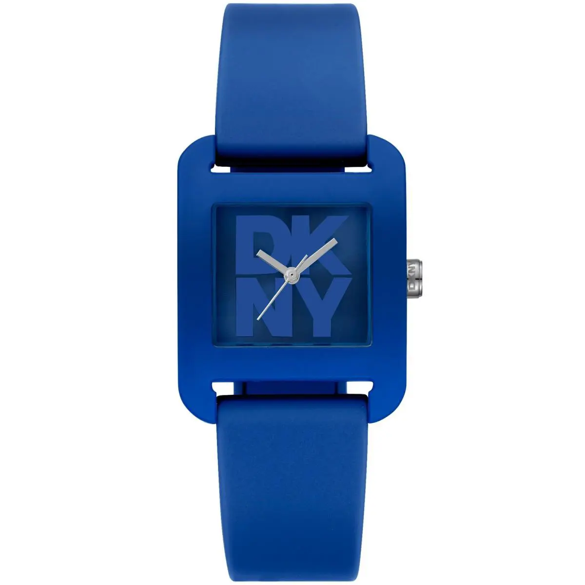 Dkny Women`s DK1L002P0055 Iconic City Sport Blue Silicone Wristwatch