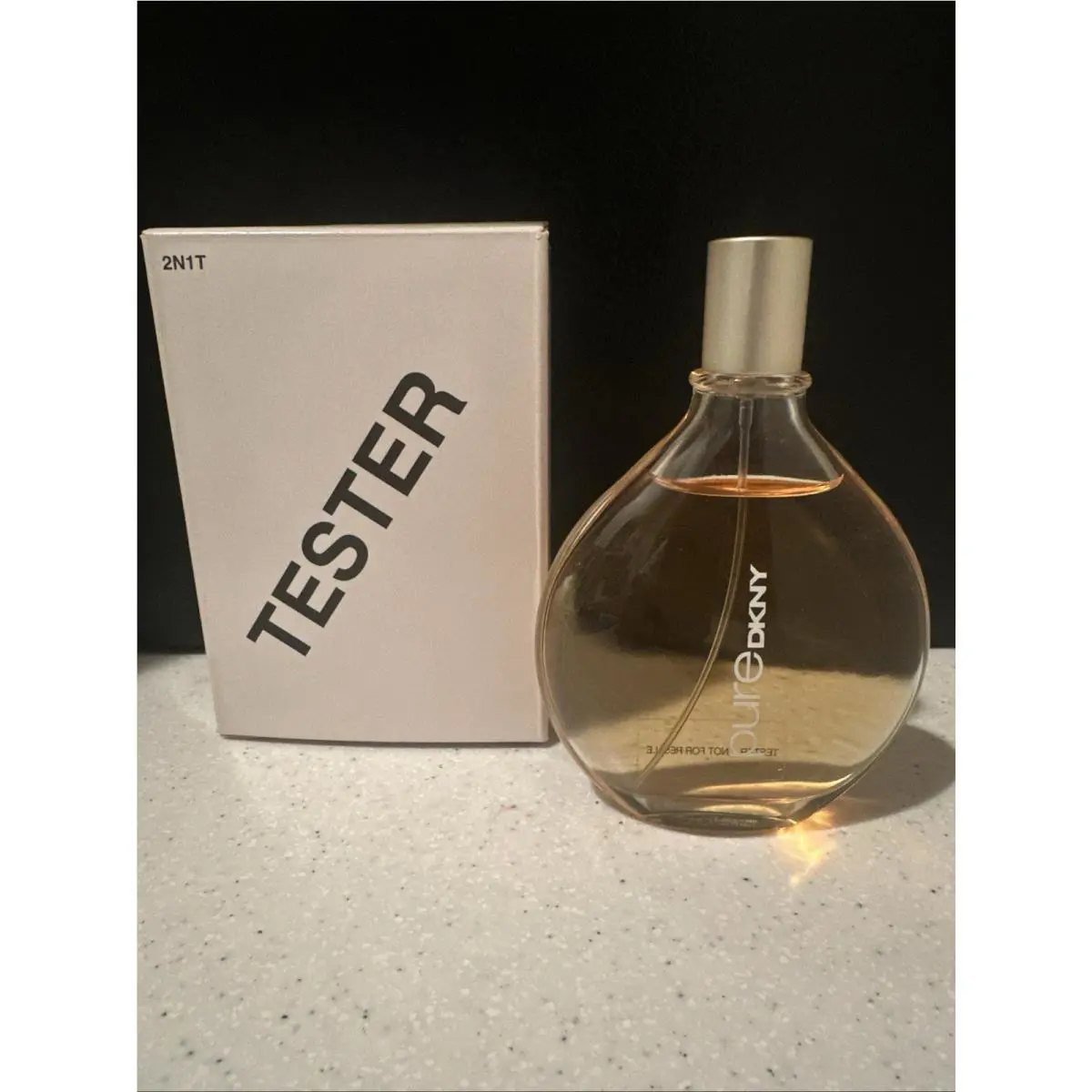 Pure Dkny A Drop OF Vanilla by Donna Karan 3.4 Fl Oz 100 ML In Tester Box