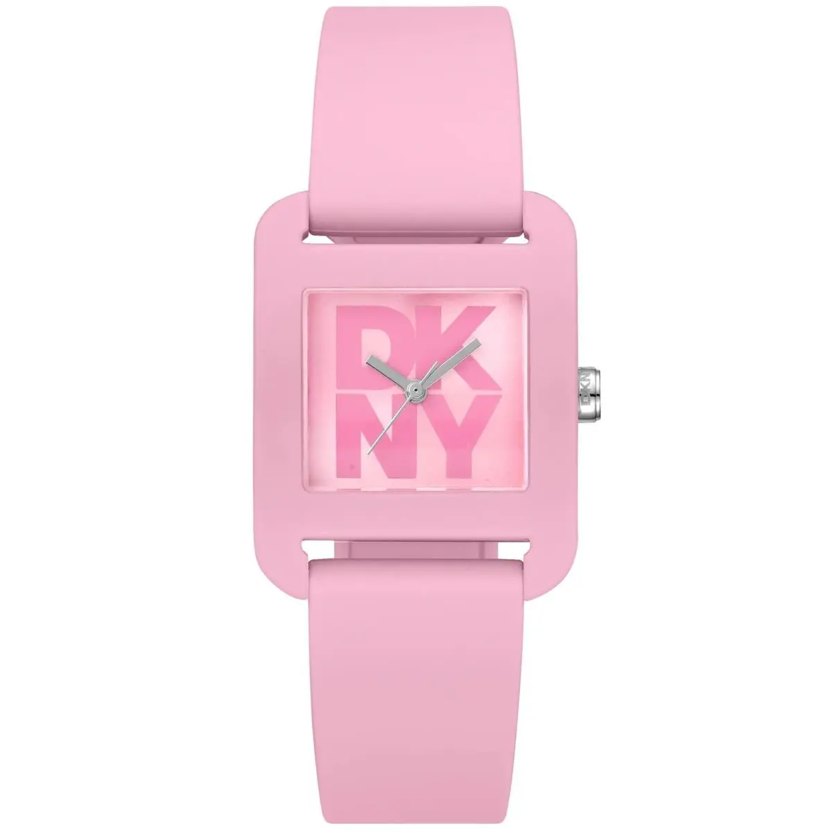 Dkny Women`s DK1L002P0045 Iconic City Sport Pink Silicone Wristwatch by DKNY