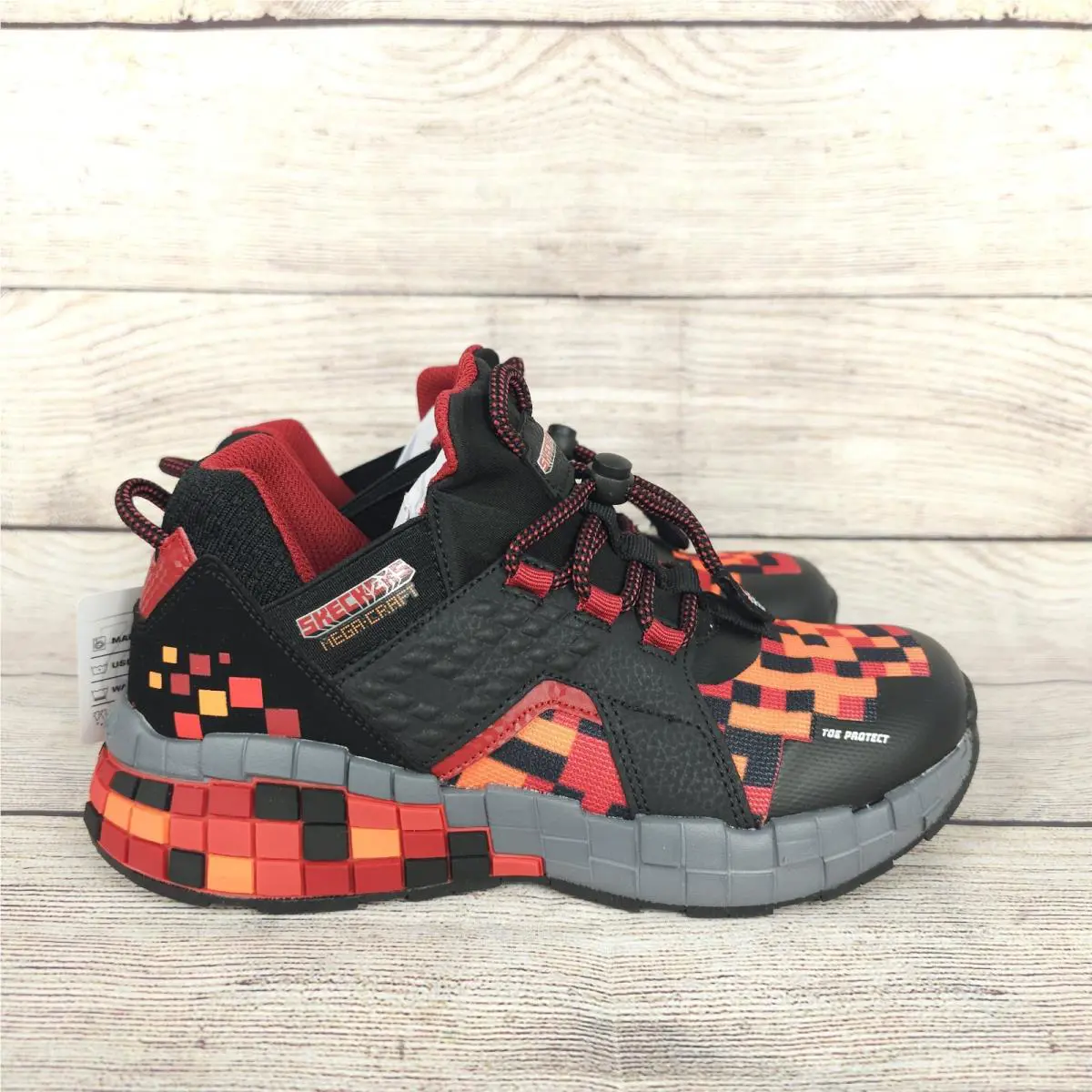 Skechers Mega-craft Cubozone Athletic Shoes 402197L Boys Size 4.5 US