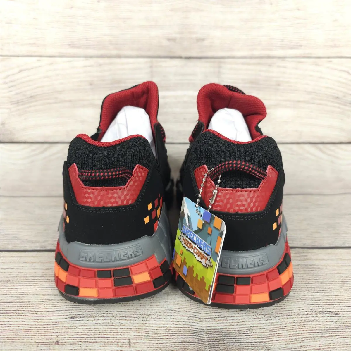 Skechers shoes - Cubozone - Cubozone - Black Red 2