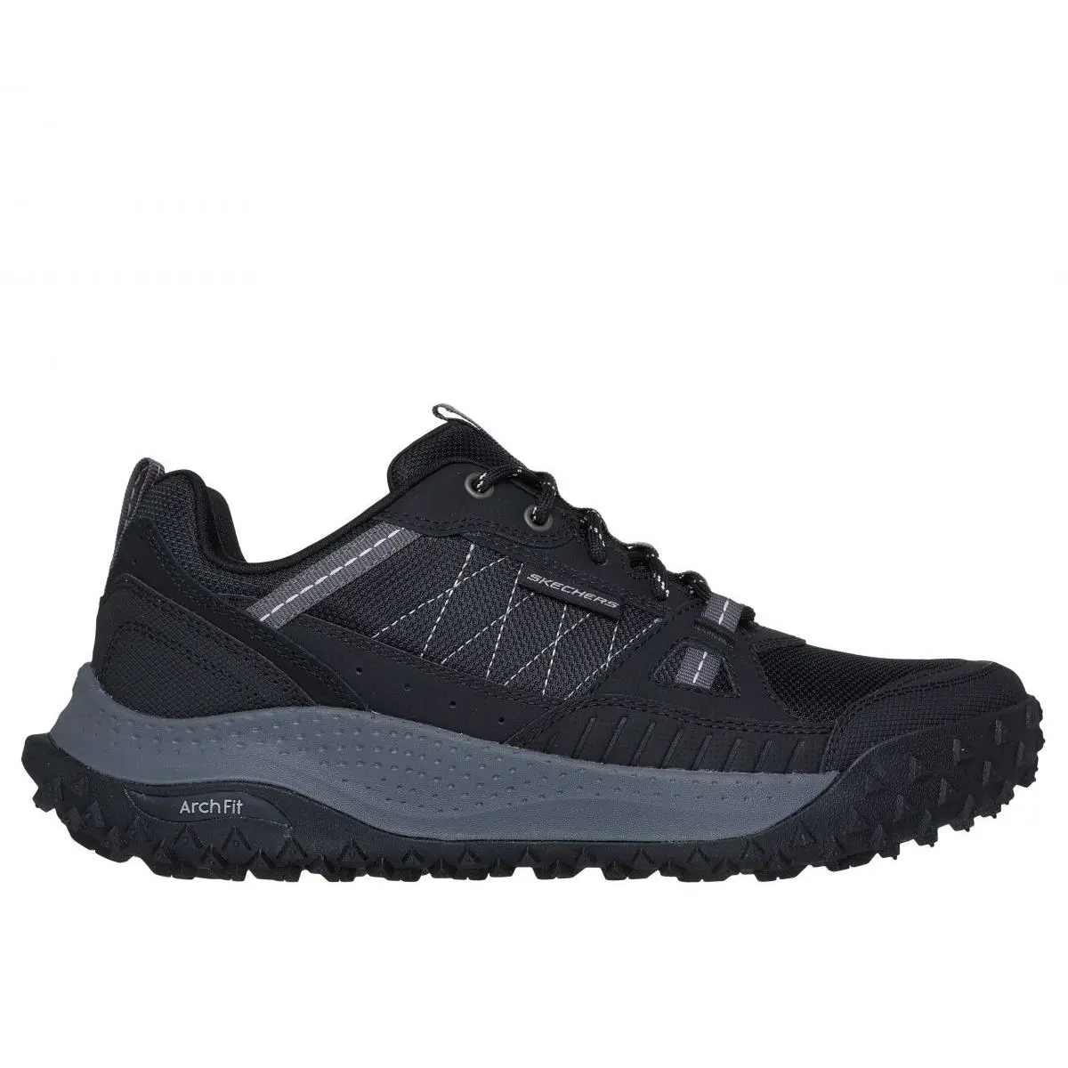 Skechers Men`s Arch Fit Swift Trail Black/charcoal - 237604-BKCC Color Black/cha