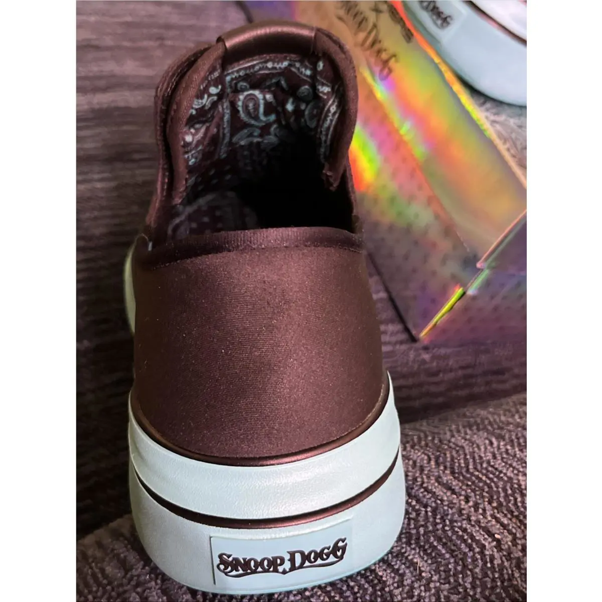 Skechers shoes - Skechers Snoop One Og Canvas Snoop Dogg - 251032 - Black / Aqua (UPC: 0197976283275) 14