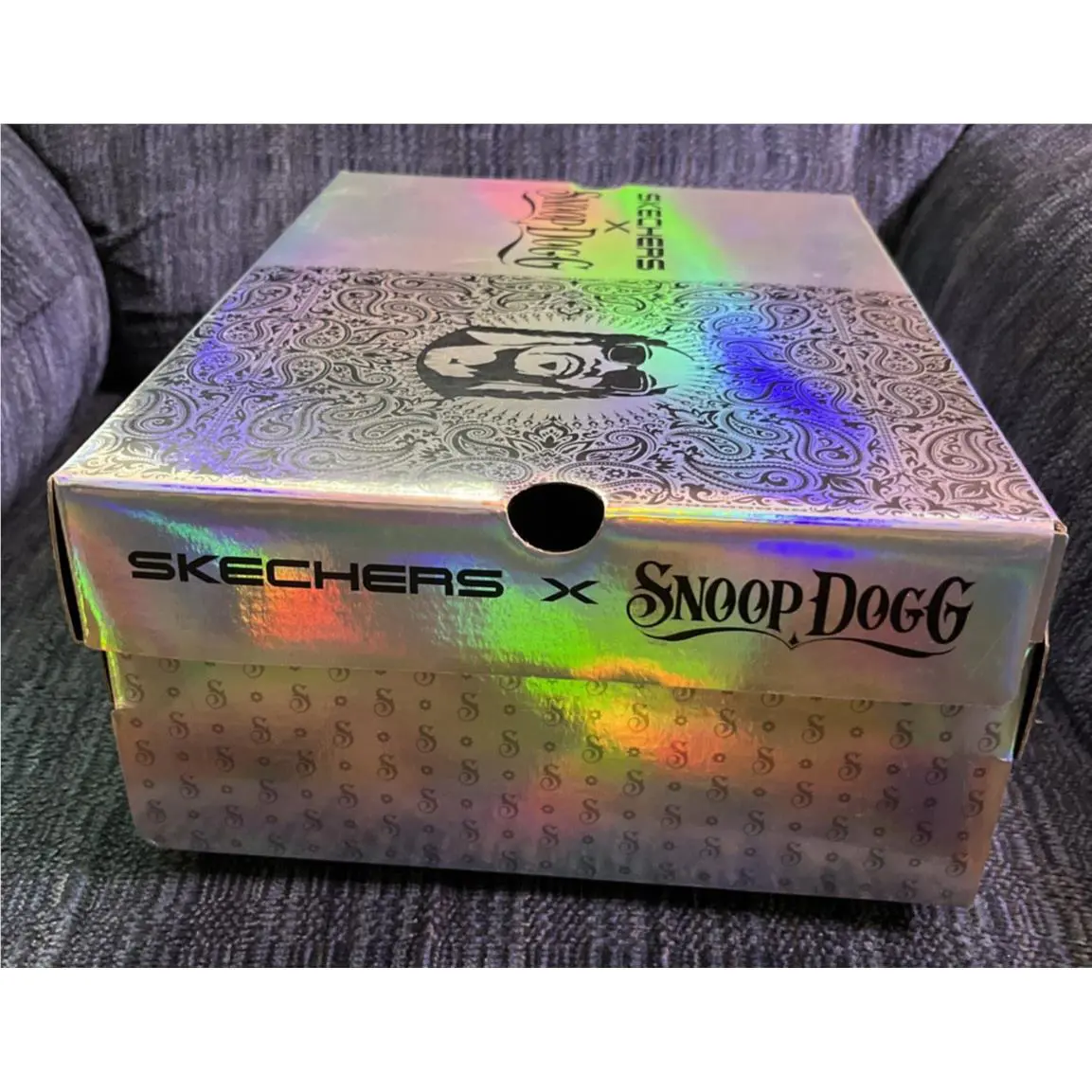 Skechers shoes - Skechers Snoop One Og Canvas Snoop Dogg - 251032 - Black / Aqua (UPC: 0197976283275) 18