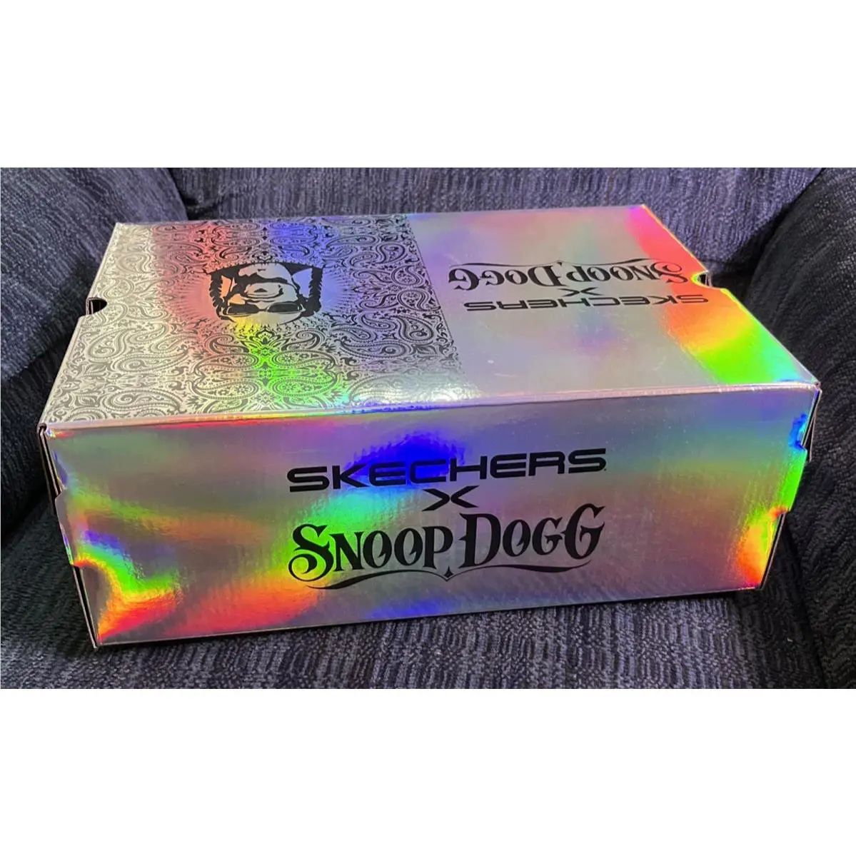 Skechers shoes - Skechers Snoop One Og Canvas Snoop Dogg - 251032 - Black / Aqua (UPC: 0197976283275) 19