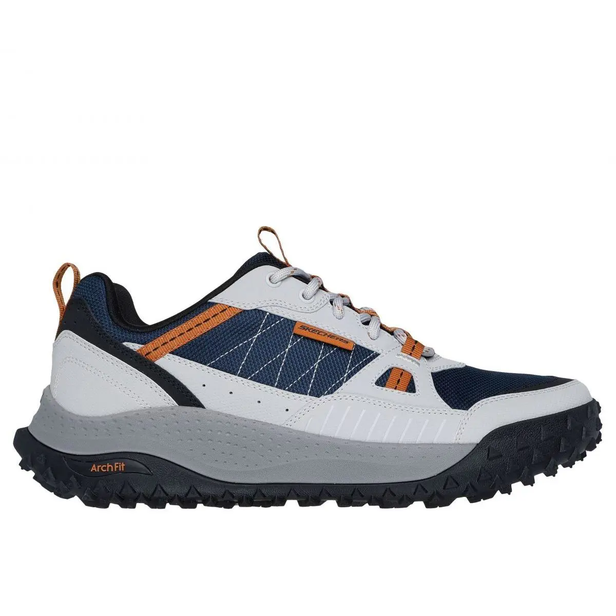 Skechers Men`s Arch Fit Swift Trail Gray/yellow - 237604-GYYL Color Grey/yellow