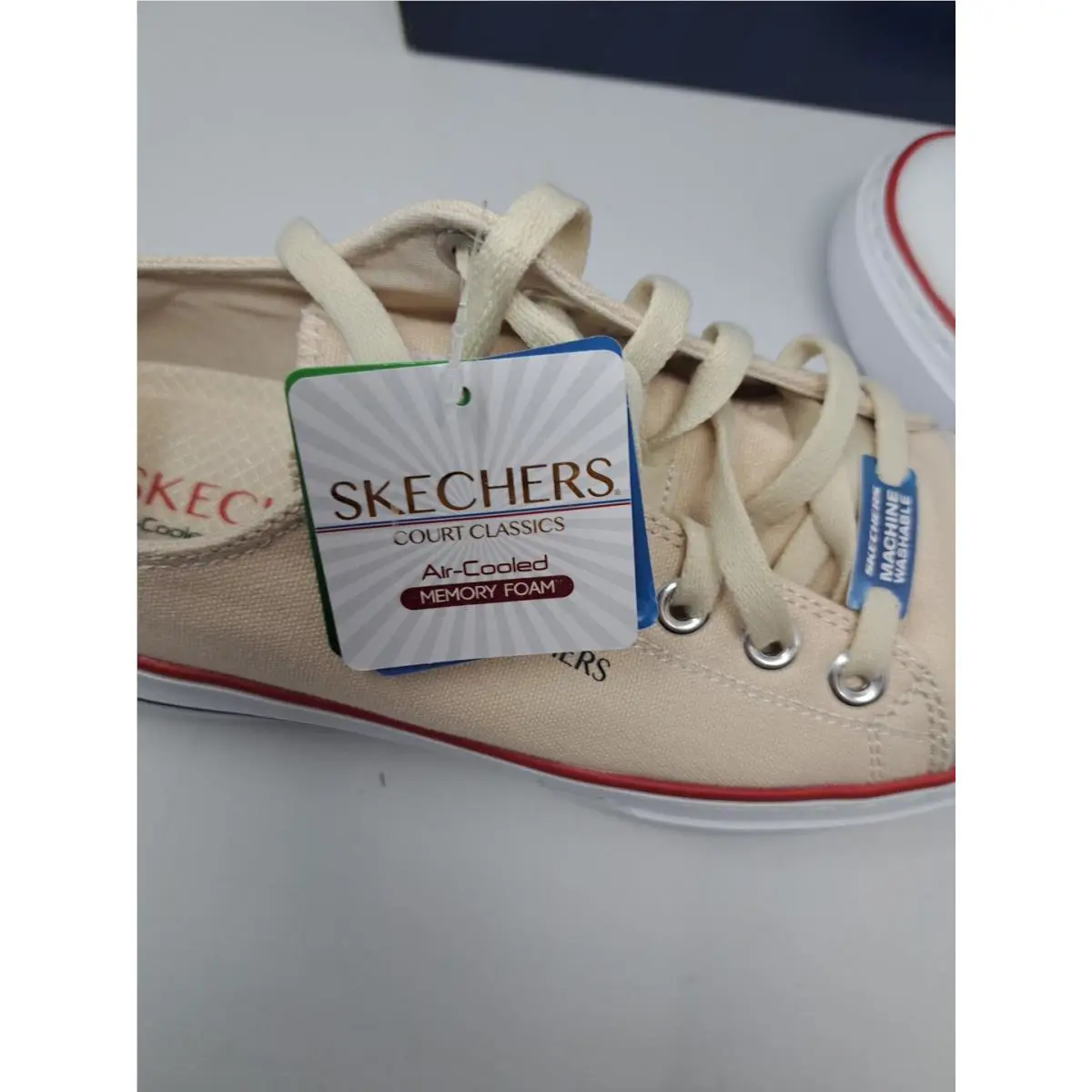 Skechers shoes - SKECHERS COURT - COURT - Off White 8