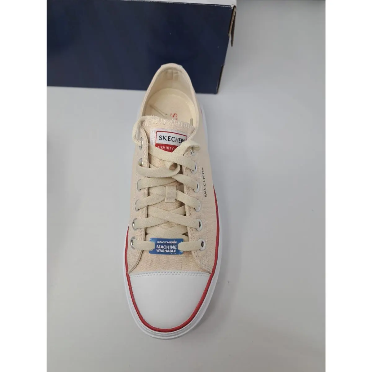Skechers shoes - SKECHERS COURT - COURT - Off White 9