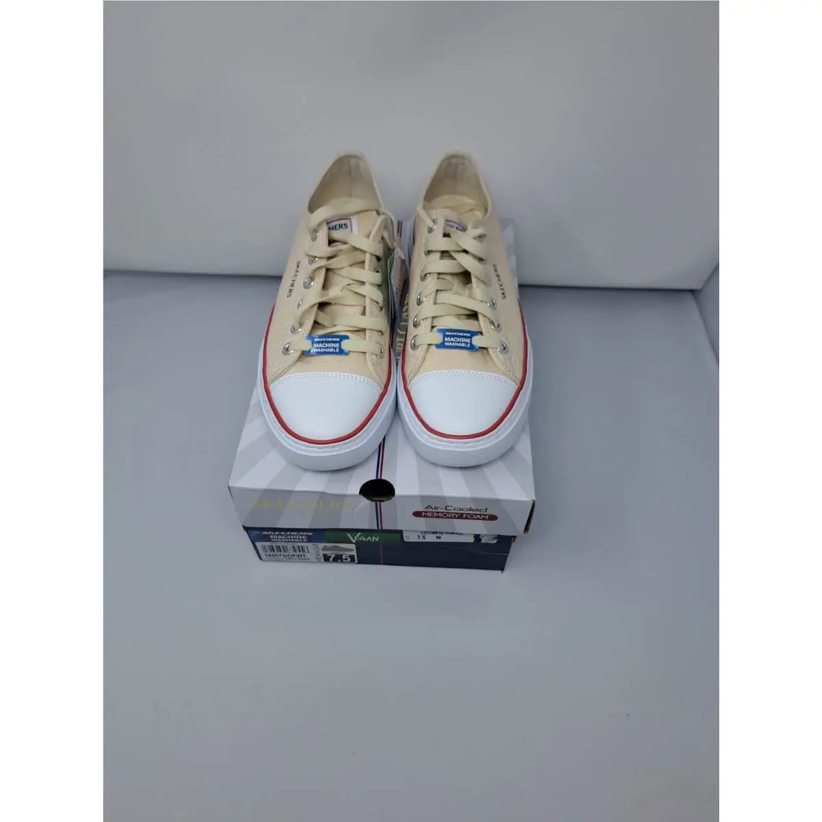 Skechers shoes - SKECHERS COURT - COURT - Off White 0