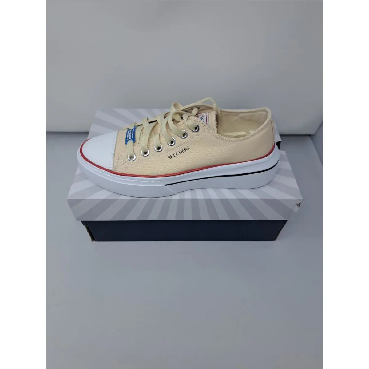 Skechers shoes - SKECHERS COURT - COURT - Off White 2