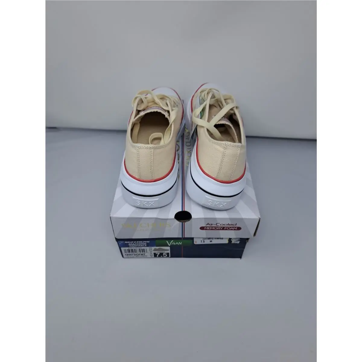Skechers shoes - SKECHERS COURT - COURT - Off White 5