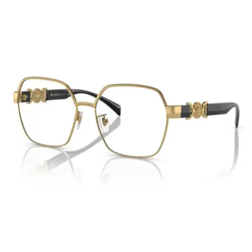 Versace VE1291D 1002 Gold Oval Women`s Eyeglasses