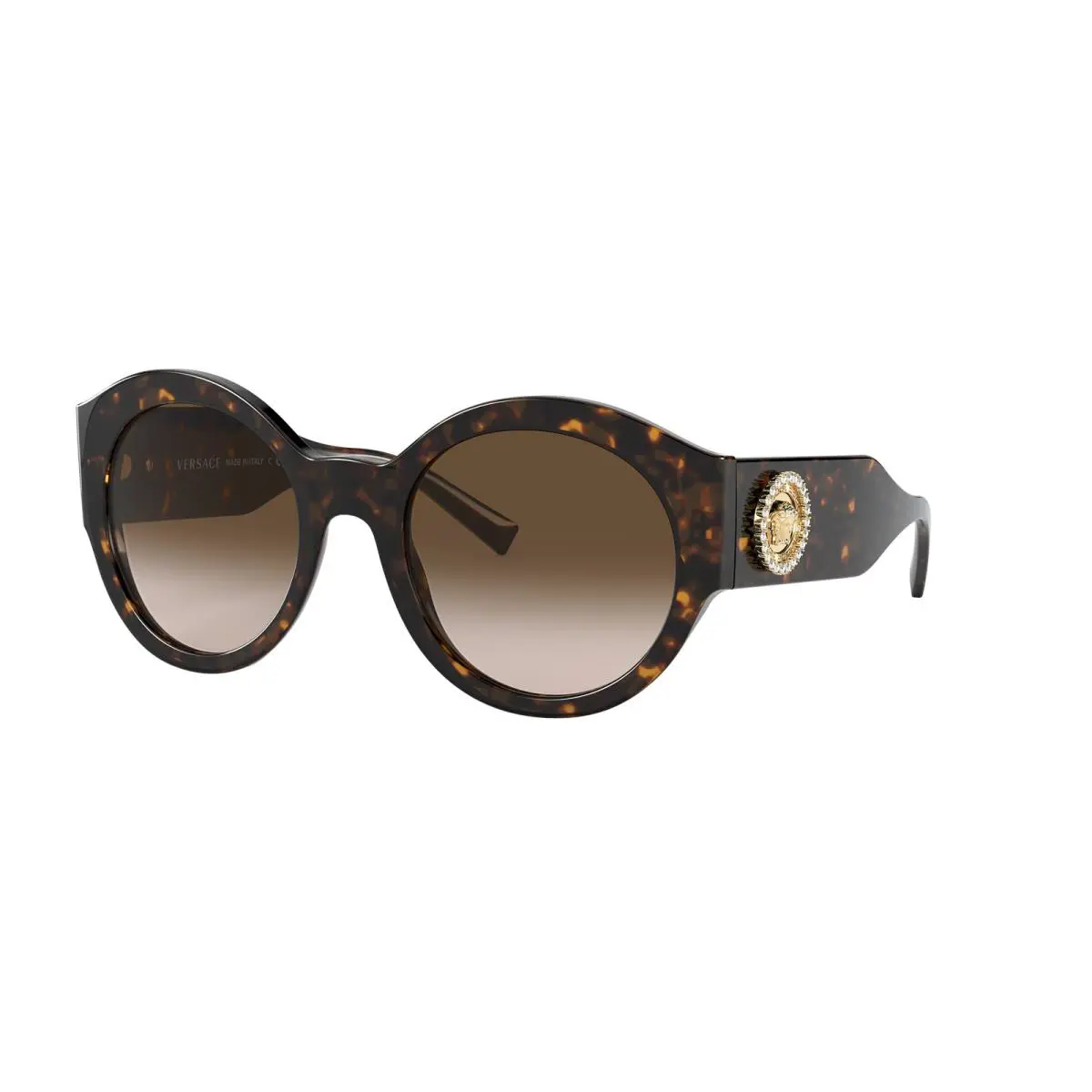 Versace Sunglasses VE4380B 108/13 54mm Havana / Brown Gradient Lens