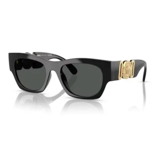 0VE4479U GB1/87 Black/dark Grey Soft Square Men`s Sunglasses by Versace