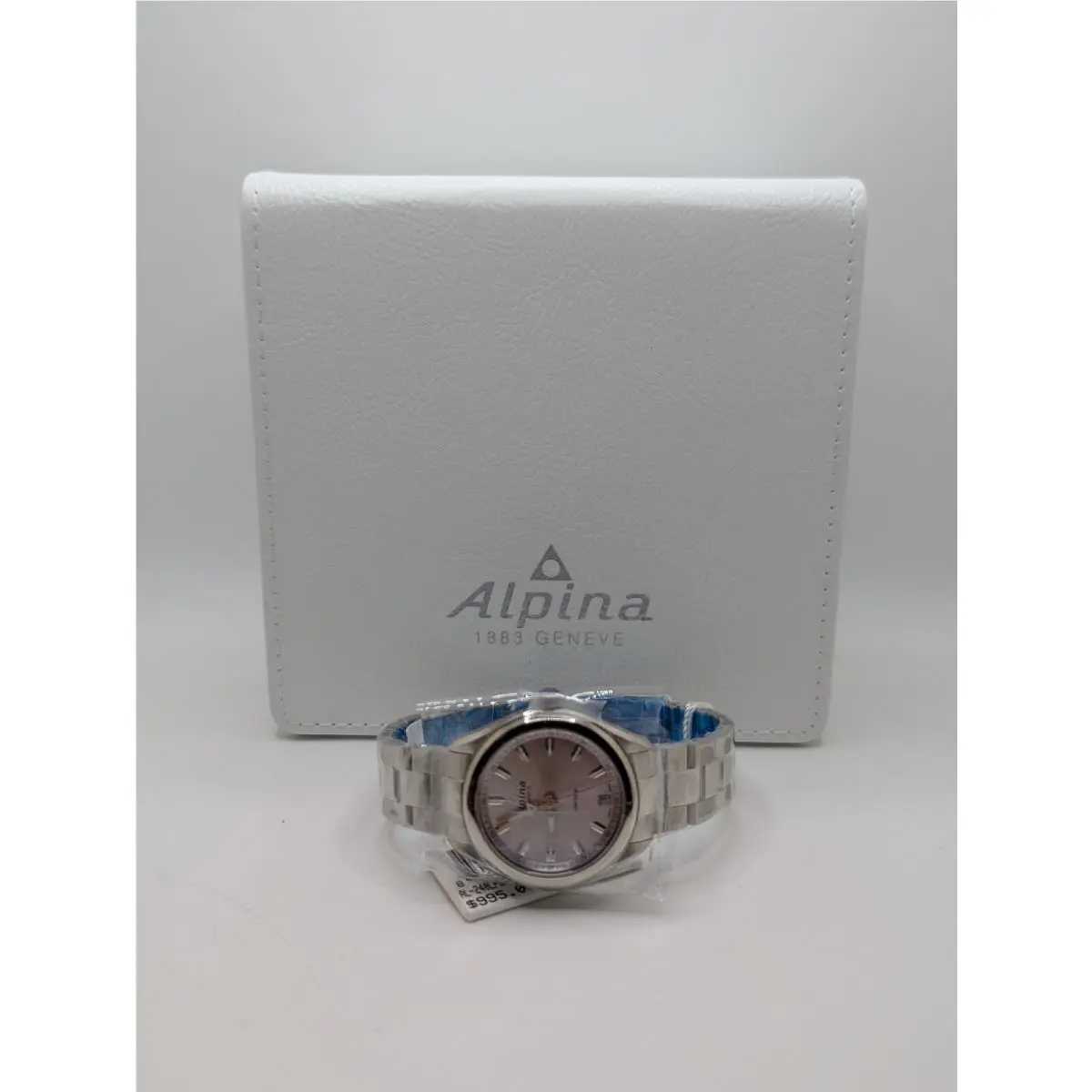 Alpina Comtesse Womens Silver Band Swiss Quartz 10 Atm Bracelet Wristwatch