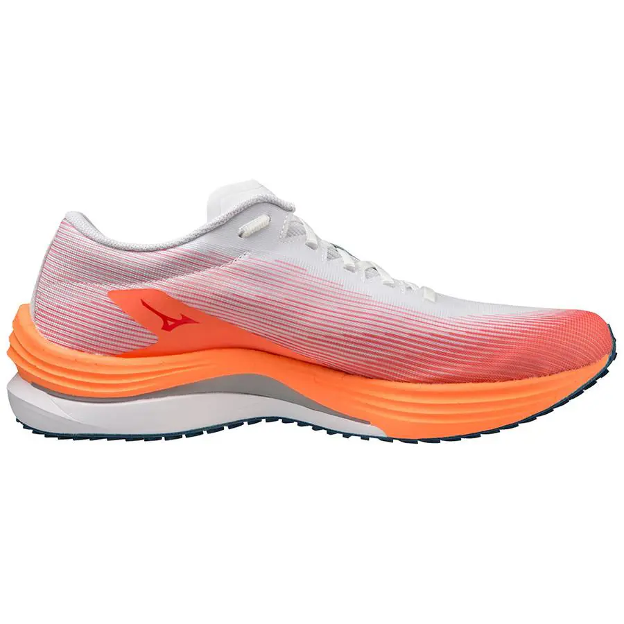 Mizuno Wave Rebellion Flash J1GC233501 Sneakers Men`s White Running Shoes DWA306