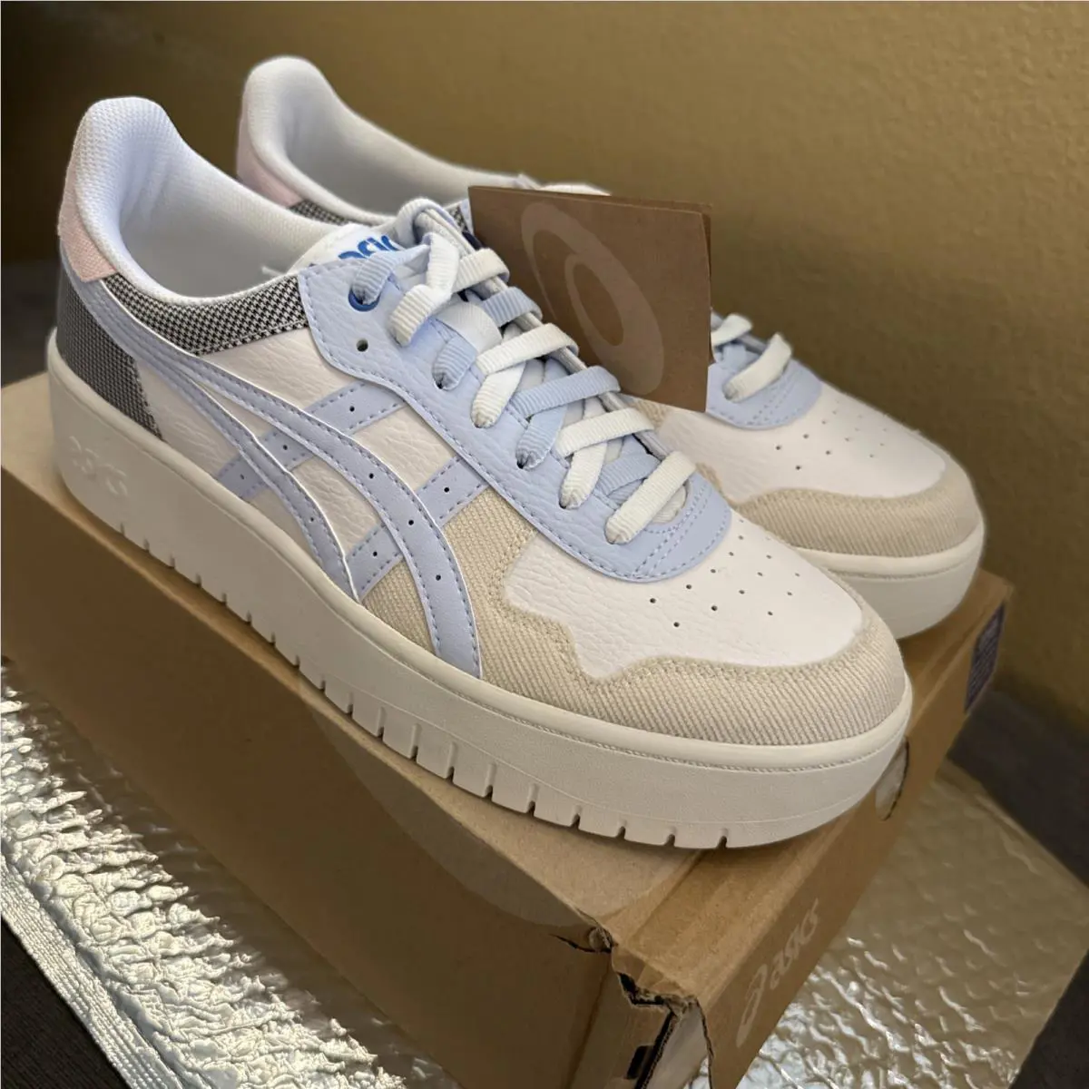 Asics shoes - ASICS Japan - Japan - White / Soft Sky (UPC: 0196074495863) 0