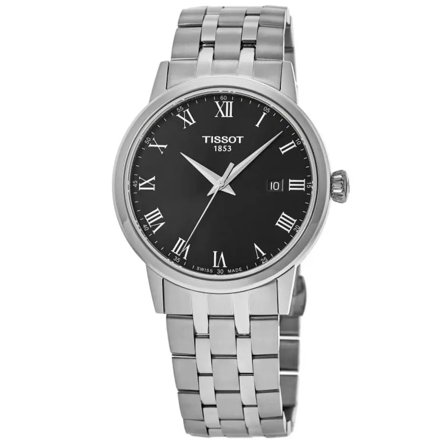 Tissot Classic Dream Black Dial Stainless Men`s Watch T129.410.11.053.00