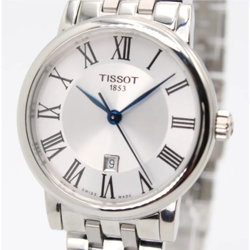 Carson Premium Lady T122.210.11.033.00 Silver Dial Women`s Watch 30mm by Tissot