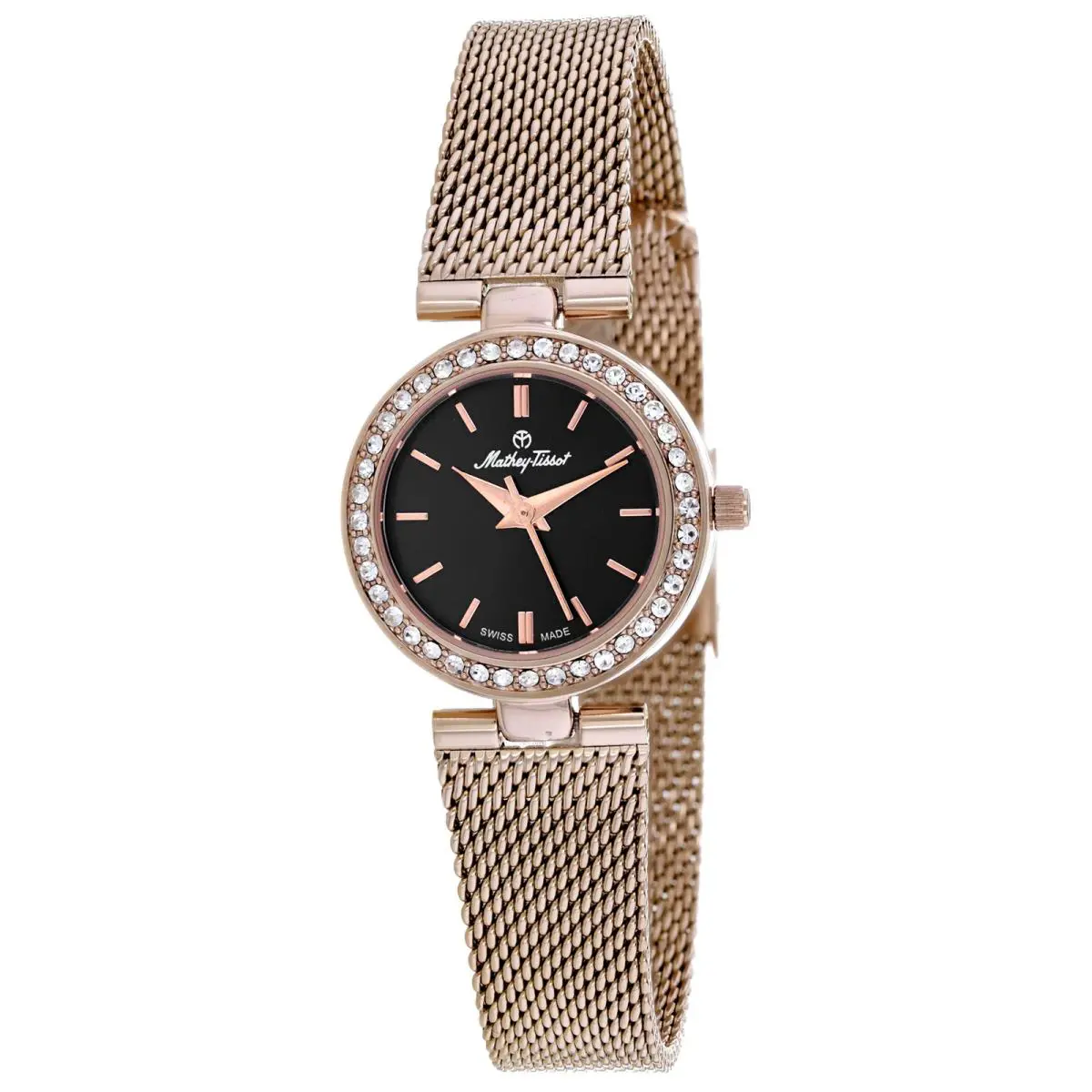 Mathey Tissot Women`s Fleury XV Black Dial Watch - F003PN