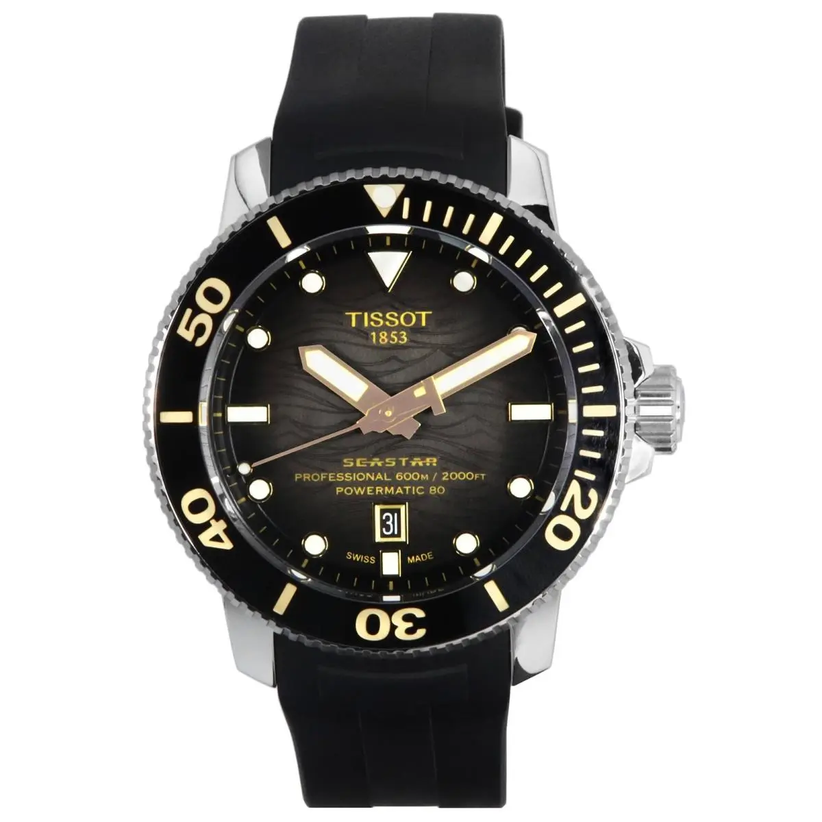 Tissot T-sport Seastar 2000 Professional Diver`s T120.607.17.441.01 Mens Watch